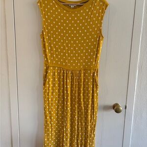 Boden | Dresses | Boden Voop Cotton Tiered Midi Dress Navy Kaleidoscope  Floral Pockets | Poshmark